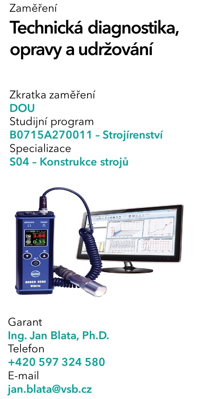 Bc. zaměření - Technická diagnostika ...