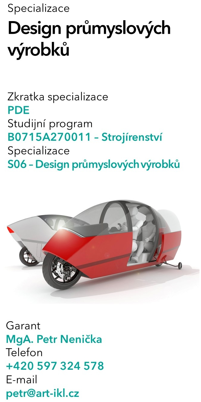 Bc. specializace - Design průmyslových ...