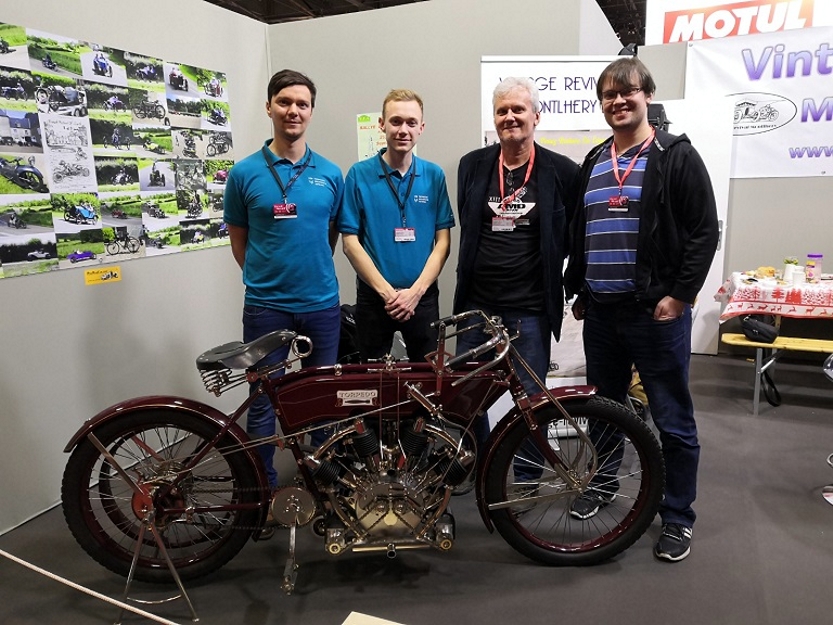  únor 2020 - Pařížská výstava Retromobile - Restaurátoská dílna - Aktivní prezentace výsledků činnosti RD