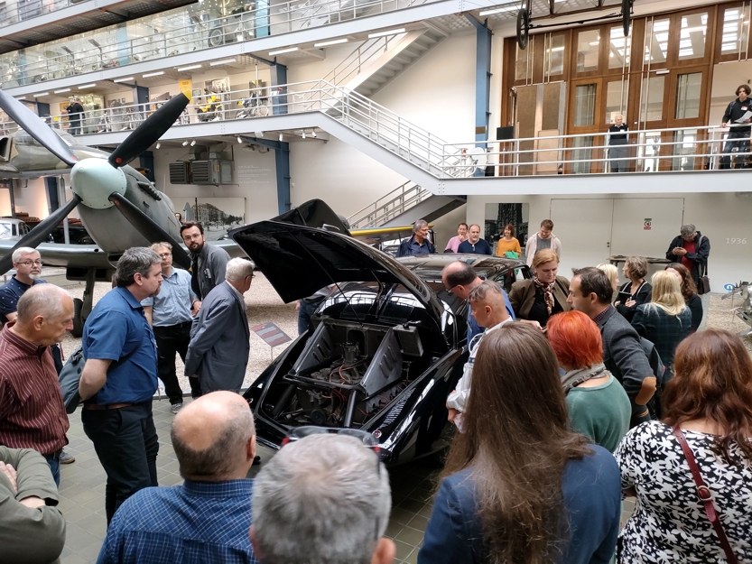 říjen 2023 - Seminář technické památky, Národní technické muzeum Praha - Restaurátorská dílna - Aktivní účast s podílem na organizaci