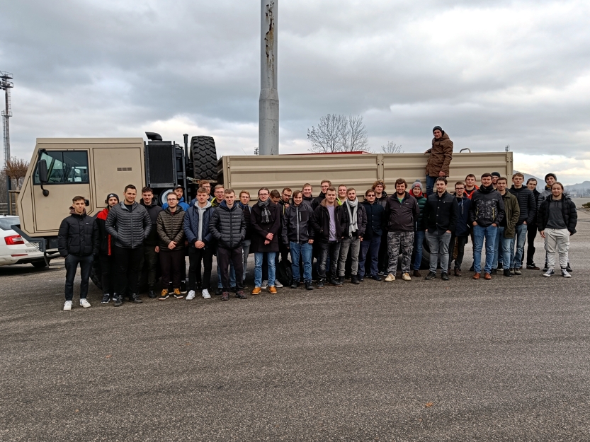 prosinec 2022 - Exkurze - Výrobní stroje a zařízení, TATRA a.s., Kopřivnice