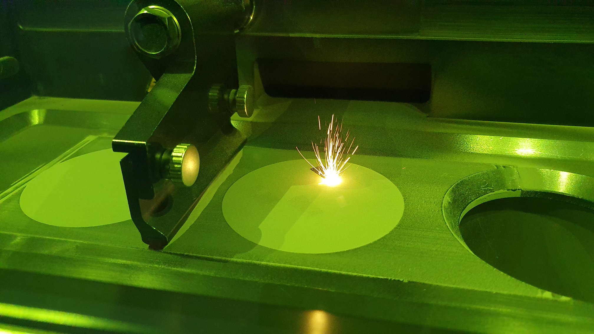 3D tiskárna Trumpf TruPrint 1000 v provozu