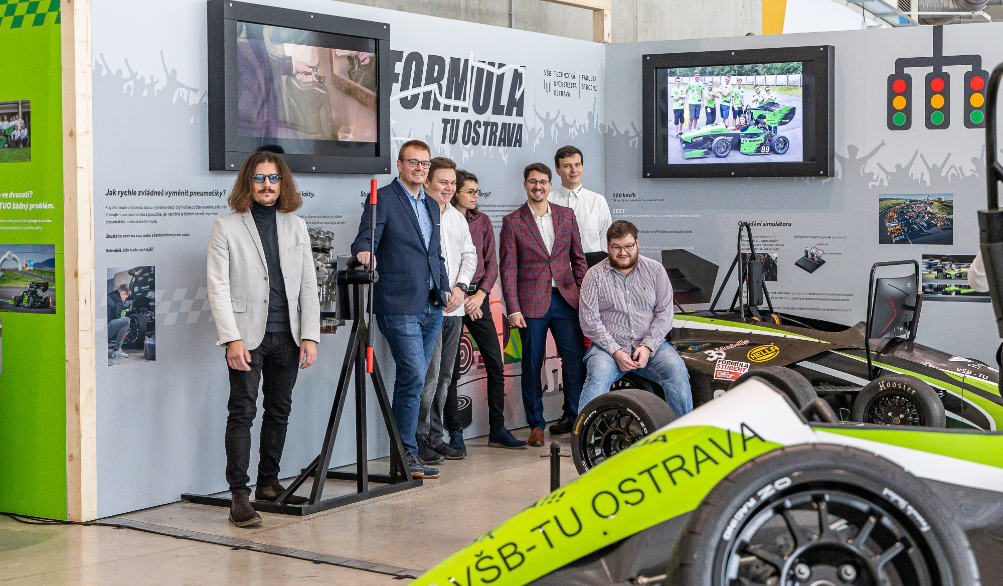Tým studentů Formula TU Ostrava