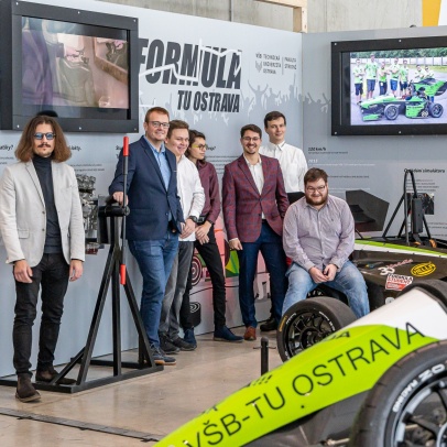 Tým studentů Formula TU Ostrava