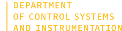 Department of Control Systems and Instrumentation